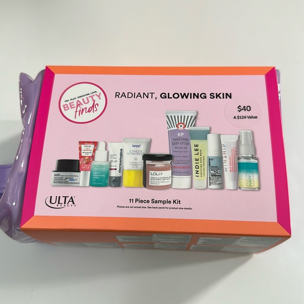 Ulta Radiant Glowing Skin Sample Kit